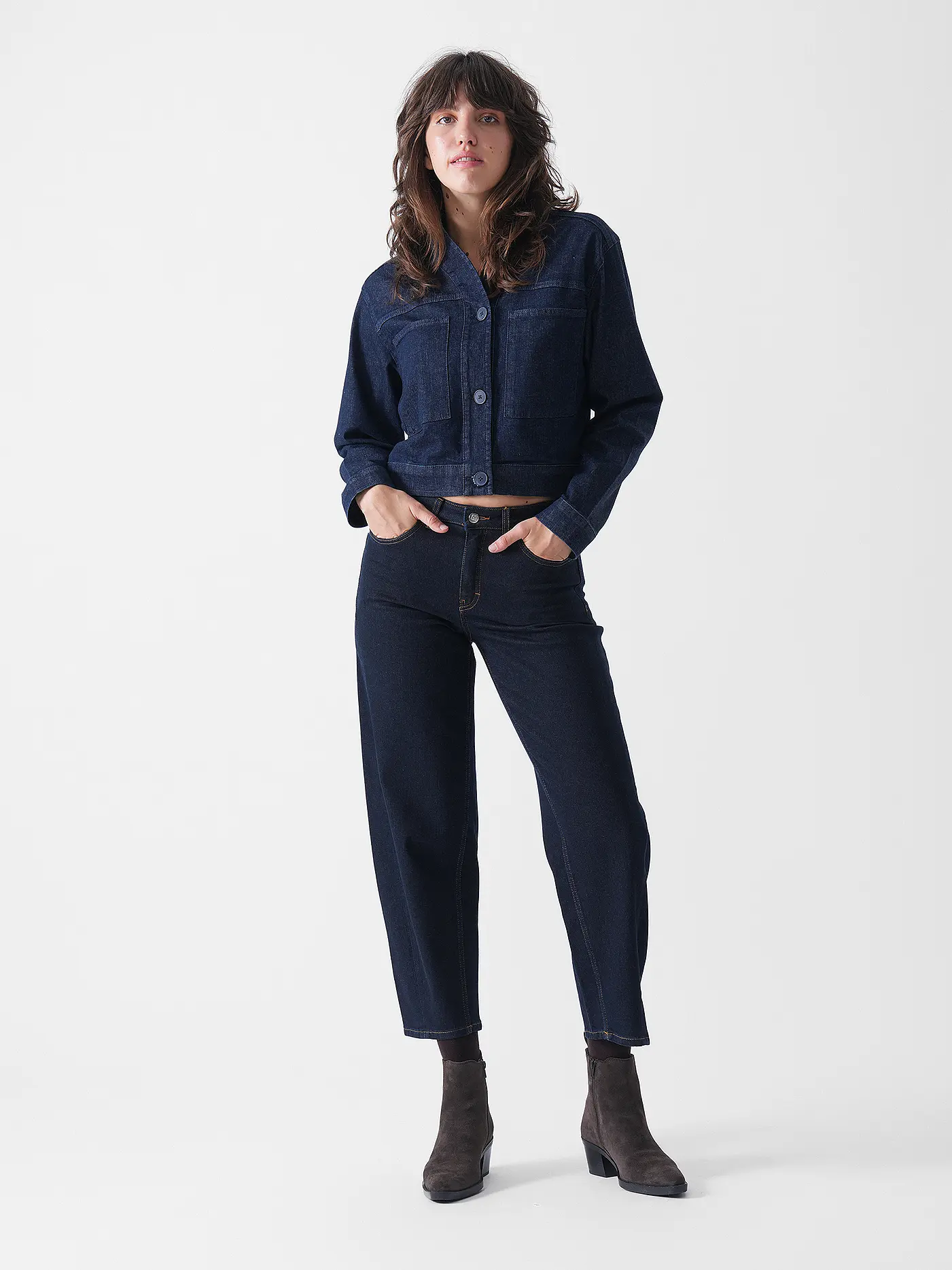 SOMEDAY | Jeans Balloon Fit 7/8 CELLMA BARREL | 